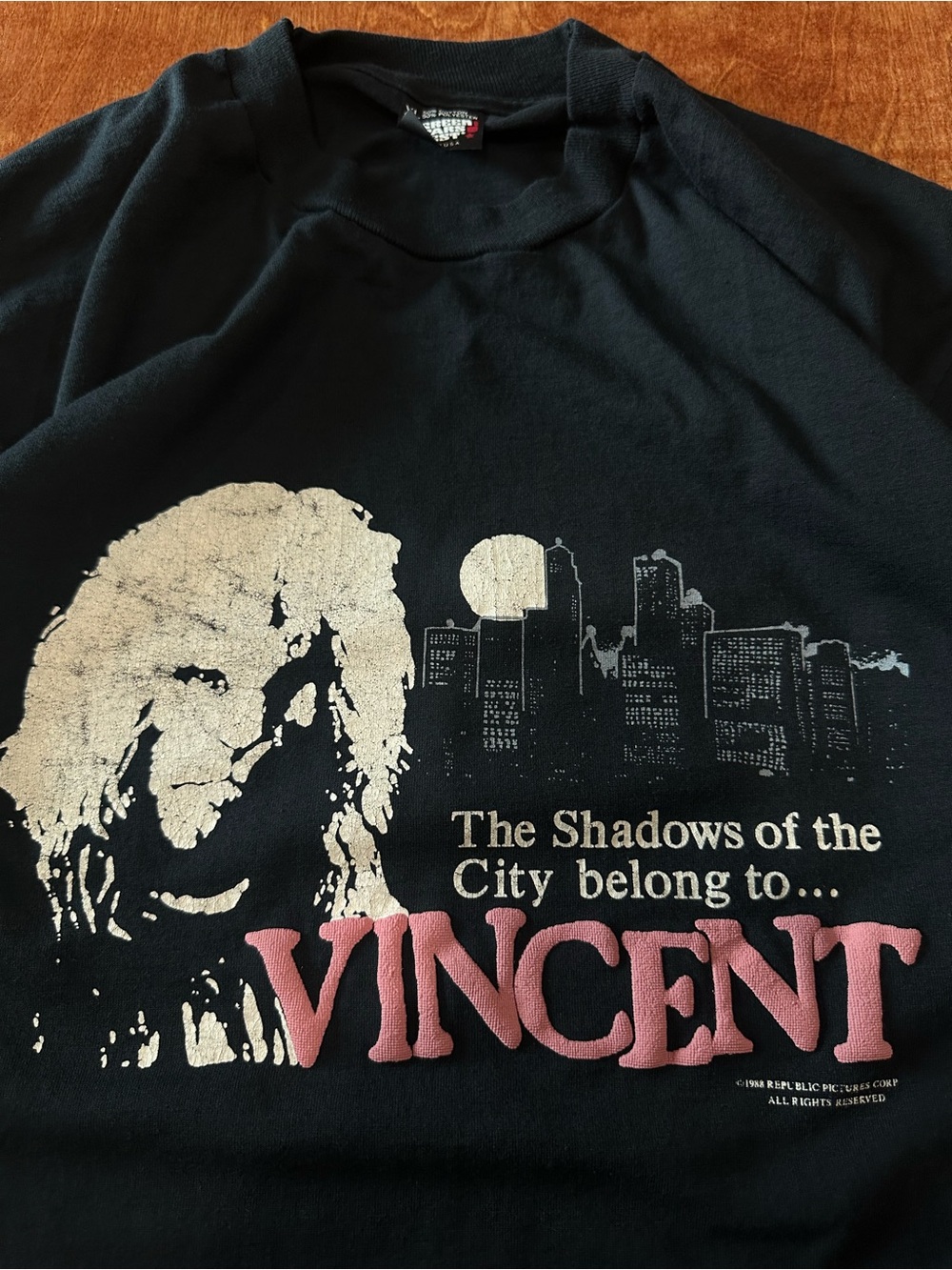 Vintage Vincent Beauty and the Beast TV Show Tee